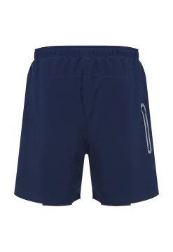 BER0013-AZU Men's Trail Shorts with Internal Lycra