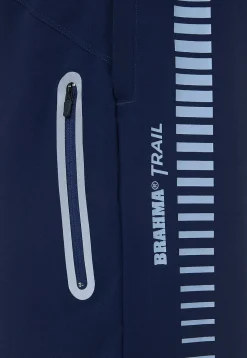 BER0013-AZU Men's Trail Shorts with Internal Lycra
