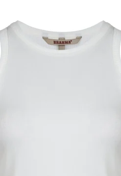 BLU0101-BLA Women's Basic Skeleton Blouses