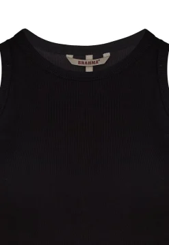 BLU0101-NEG Women's Basic Skeleton Blouse