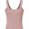 BLU0087-ROS Women's Woven Blouse With Casual Straps
