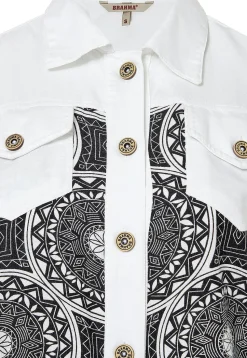 CAM0249-BLA Women's Long Sleeve Combined Shirt