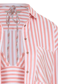 CAM0261-NAR Women's Long Sleeve Shirt With Internal Top