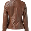 CHQ0044-CAF Women's Leather Jacket