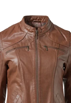 CHQ0044-CAF Women's Leather Jacket