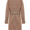 CHQ0093-CAF Women's Trench Jacket