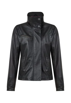 CHQ0098-NEG Women's Leather Jacket