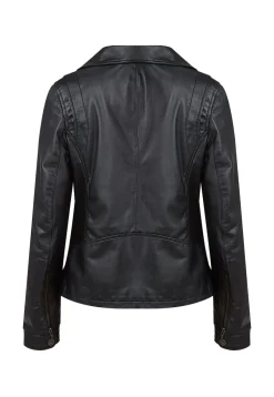 CHQ0098-NEG Women's Leather Jacket