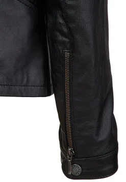 CHQ0098-NEG Women's Leather Jacket