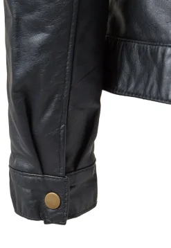CHQ0044-NEG Women's Leather Jacket