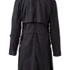 CHQ0059-NEG Women's Long Open Jacket
