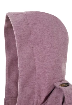 CHQ0088-RSA Women's Cloth Trench Jacket with Hood