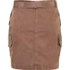 FAL0006-CAF Women's Short Skirt