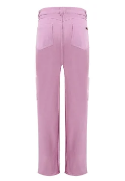 PAN0088-LIL Women's Corduroy Cargo Pants