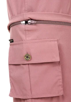 PAN0081-ROS Women's Cargo Pants (convertible to Short)