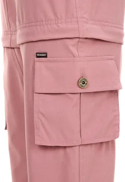 PAN0081-ROS Women's Cargo Pants (convertible to Short)
